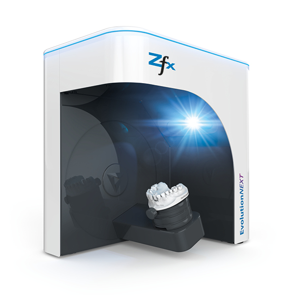 Zfx Evolution NEXT inlab scanner