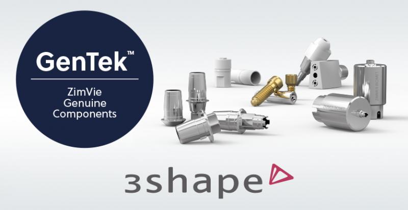 GenTek™ Implant Library for 3shape